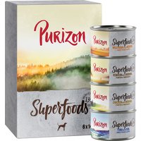 Kody rabatowe zooplus - Purizon Superfoods, 12 x 140 g - Pakiet mieszany