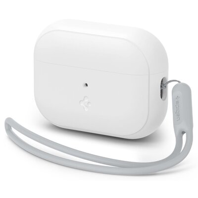 Kody rabatowe Avans - Etui na słuchawki SPIGEN Silicone Fit Strap do Apple Airpods Pro 1/2 Biało-szary