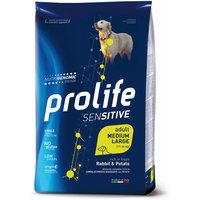 Kody rabatowe zooplus - Prolife Dog Sensitive Królik i ziemniaki - 10 kg