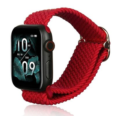 Kody rabatowe Avans - Pasek BELINE Textile do Apple Watch 2/3/4/5/6/7/8/SE/SE 2/Ultra (42/44/45/49mm) Czerwony