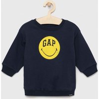 Kody rabatowe Answear.com - GAP bluza dziecięca kolor granatowy