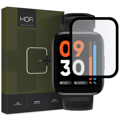 Kody rabatowe Szkło hybrydowe HOFI Hybrid Pro+ do Realme Watch 3 Czarny