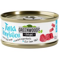 Kody rabatowe zooplus - Greenwoods Delight, filet z tuńczyka 24 x 70 g