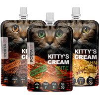 Kody rabatowe zooplus - Pakiet mieszany Porta 21 Kitty's Cream Farm - 3 x 90 g (3 smaki)