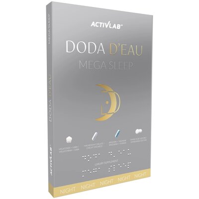 Kody rabatowe Suplement na sen ACTIVLAB Doda D'eau Mega Sleep (60 kapsułek)