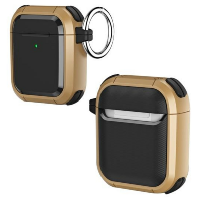 Kody rabatowe Etui na słuchawki BELINE Solid do Apple AirPods 1/2 Brązowy
