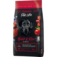 Kody rabatowe Fitmin Dog For Life, wołowina i ryż - 2 x 12 kg