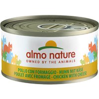 Kody rabatowe Korzystny pakiet Almo Nature, mięso, 12 x 70 g - Kurczak i ser
