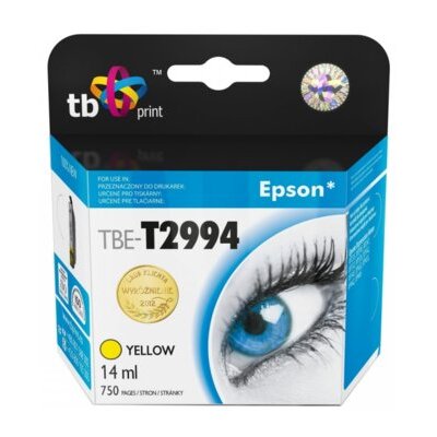 Kody rabatowe Tusz TB PRINT do Epson T2994 Żółty 14 ml TBE-T2994