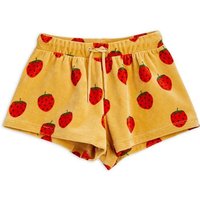 Kody rabatowe Answear.com - Mini Rodini szorty bawełniane dziecięce kolor żółty wzorzyste regulowana talia