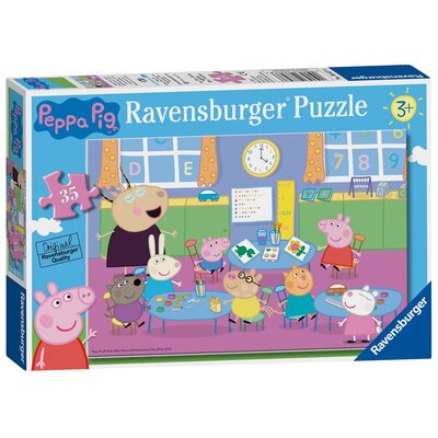 Kody rabatowe Puzzle RAVENSBURGER Świnka Peppa i cała klasa 8627 (35 elementów)