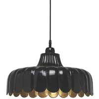 Kody rabatowe Lampy.pl - Lampa wisząca PR Home Wells, czarny/złoty, Ø 43 cm, metal
