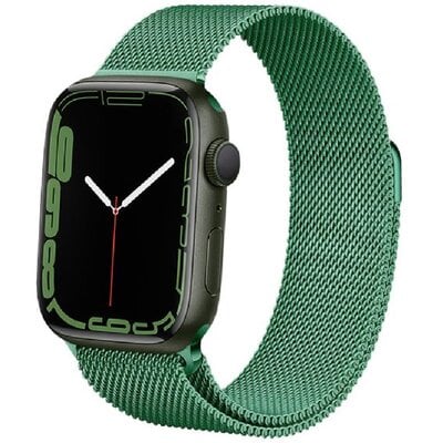 Kody rabatowe Pasek CRONG Milano Steel do Apple Watch (38/40/41mm) Zielony