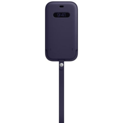Kody rabatowe Avans - Etui APPLE Leather z MagSafe do iPhone 12/12 Pro Ciemny fiolet
