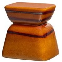 Kody rabatowe 9design sklep internetowy - Be Pure :: Stolik Terra ceramiczny wys. 45 cm pomarańczowy