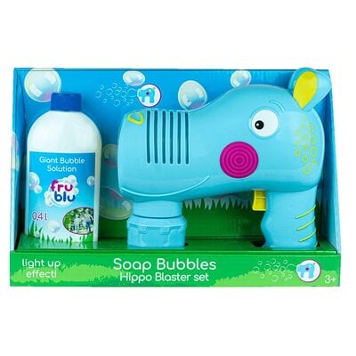 Kody rabatowe Zabawka FRU BLU Bańki mydlane Blaster hippo + Płyn DKF0161