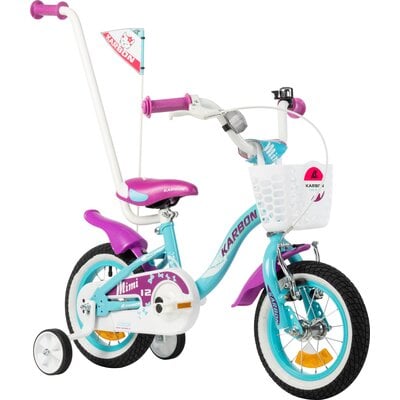 Kody rabatowe Rower dziecięcy KARBON Mimi 12 cali dla dziewczynki Niebieski