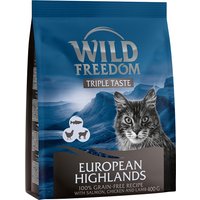 Kody rabatowe zooplus - 2 + 1 gratis! Wild Freedom, karma sucha dla kota, 3 x 400 g - „Spirit of Europe”