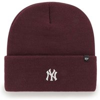 Kody rabatowe 47brand czapka MLB New York Yankees kolor bordowy
