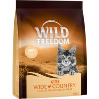 Kody rabatowe zooplus - 2 + 1 gratis! Wild Freedom, karma sucha dla kota, 3 x 400 g - Kitten ,,Wide Country