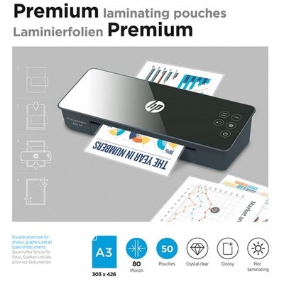 Kody rabatowe Avans - Folia do laminowania HP Premium A3 80 mic 50 sztuk
