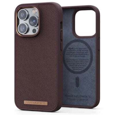 Kody rabatowe Avans - Etui NJORD BY ELEMENTS Genuine Leather Case do Apple iPhone 14 Pro Max Ciemno-brązowy