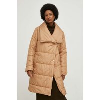 Kody rabatowe Answear.com - Answear Lab kurtka damska kolor brązowy zimowa oversize