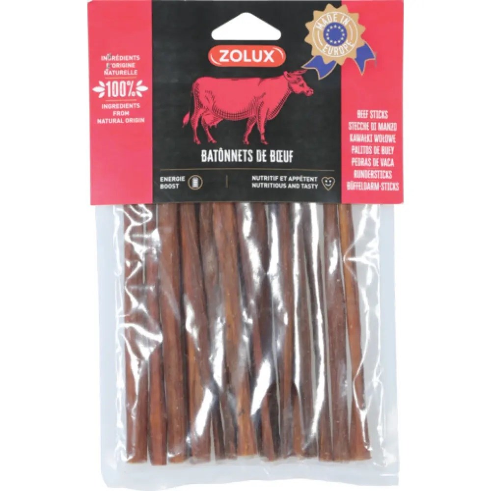 Kody rabatowe ZOLUX Naturalne Pałki wołowe - przysmak dla psa - 100 g