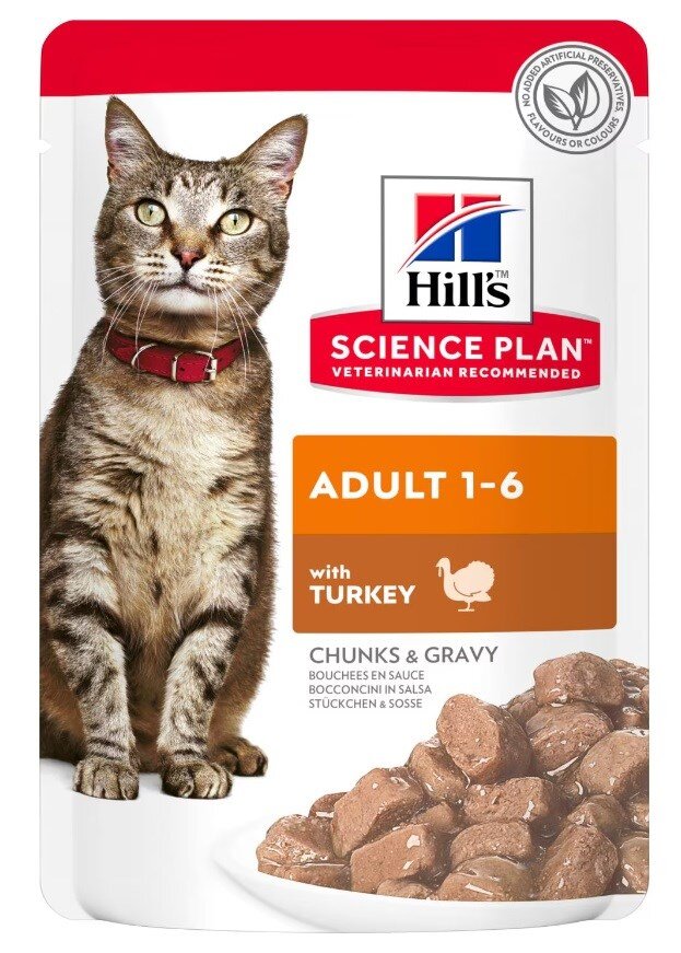 Kody rabatowe HILL'S Science Plan Adult z indykiem  - mokra karma dla kota - 85 g