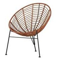 Kody rabatowe Woood :: Krzesło ogrodowe Jane pomarańczowe szer. 72 cm