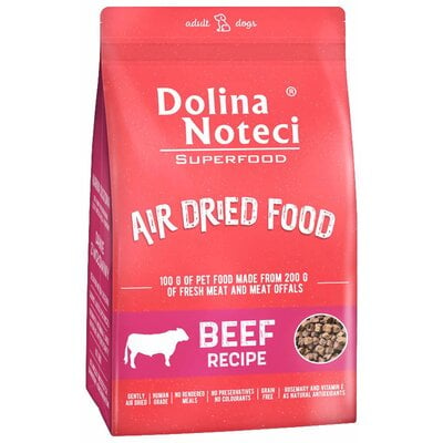 Kody rabatowe Karma dla psa DOLINA NOTECI Superfood Wołowina 5 kg