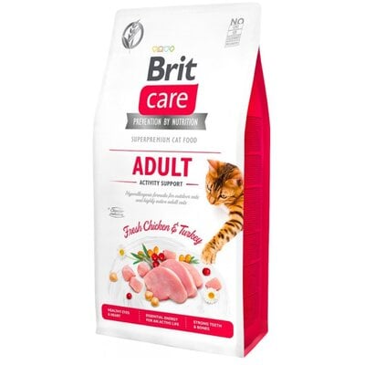 Kody rabatowe Karma dla kota BRIT CARE Grain-Free Adult Indyk i Kurczak 2 kg