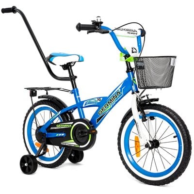 Kody rabatowe Rower dziecięcy GERMINA BMX 16 cali dla chłopca Niebieski