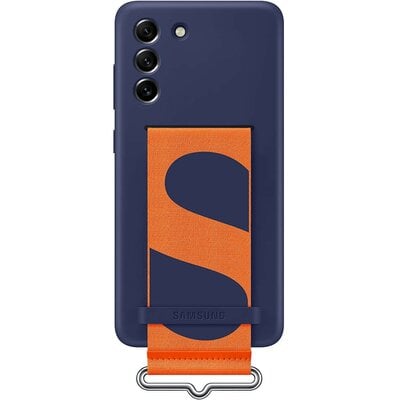 Kody rabatowe Avans - Etui SAMSUNG Silicone Cover Strap do Galaxy S21 FE EF-GG990TNEGWW Granatowy