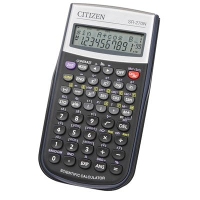 Kody rabatowe Kalkulator CITIZEN SR-270N