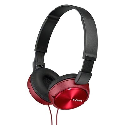 Kody rabatowe Avans - Słuchawki nauszne SONY MDRZX310R.AE Czerwony