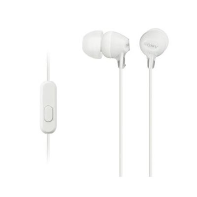 Kody rabatowe Słuchawki dokanałowe SONY MDR-EX15AP Biały