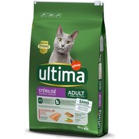Kody rabatowe Ultima Cat Sterilized, łosoś i jęczmień - 10 kg