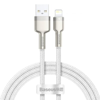 Kody rabatowe Avans - Kabel USB - Lightning BASEUS Cafule 2 m Biały