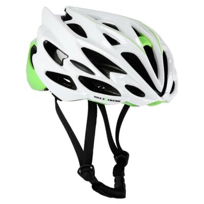 Kody rabatowe Avans - Kask rowerowy NILS EXTREME MTW58 Biało-zielony Szosowy (rozmiar L)