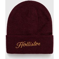 Kody rabatowe Hollister Co. czapka kolor bordowy