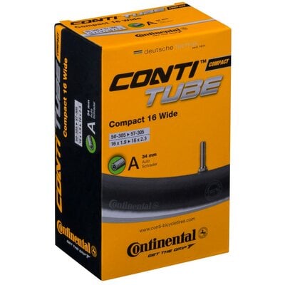 Kody rabatowe Avans - Dętka rowerowa CONTINENTAL Compact 16 Wide CO0181131