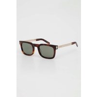 Kody rabatowe Answear.com - Saint Laurent okulary przeciwsłoneczne kolor brązowy