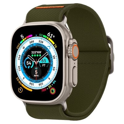 Kody rabatowe Pasek SPIGEN Fit Lite Ultra do Apple Watch 3/4/5/6/7/8/9/SE/Ultra (42/44/45/49mm) Khaki