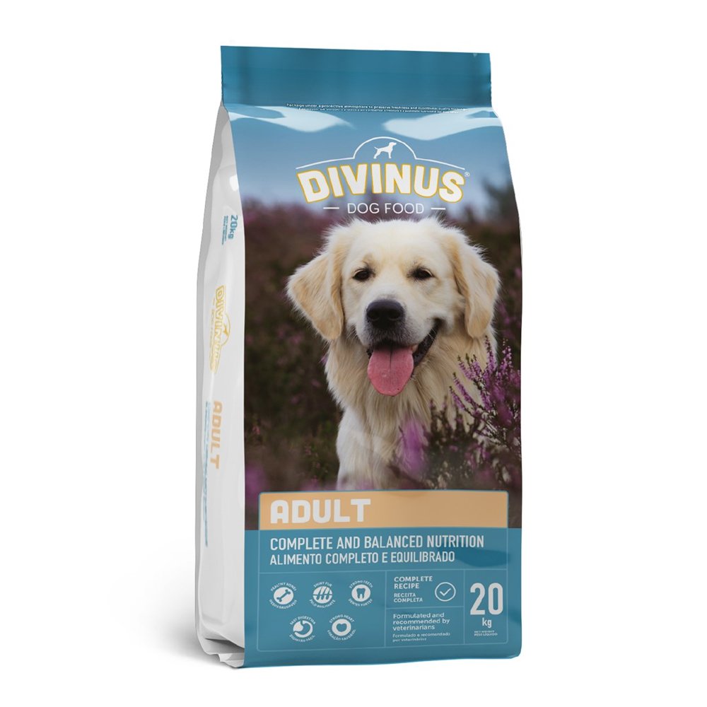 Kody rabatowe Divinus Adult dla psów dorosłych - sucha karma dla psa - 20 kg