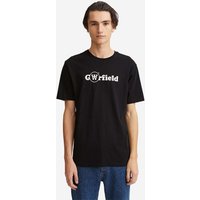 Kody rabatowe Wood Wood t-shirt bawełniany Ace x Garfield kolor czarny z nadrukiem 30045707.2222-BLACK