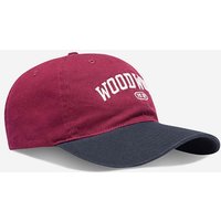 Kody rabatowe Answear.com - Wood Wood czapka z daszkiem bawełniana Brian kolor czerwony z aplikacją 12130807.7083-RUST