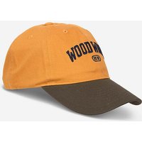Kody rabatowe Answear.com - Wood Wood czapka z daszkiem bawełniana Brian kolor żółty z aplikacją 12130807.7083-RUST