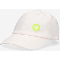 Kody rabatowe Answear.com - Wood Wood czapka z daszkiem bawełniana Eli kolor biały z aplikacją 10250800.7083-OFFWHITE
