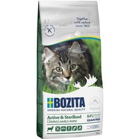 Kody rabatowe zooplus - Bozita Grainfree Active & Sterilised, jagnięcina (bez zbóż) - 2 kg